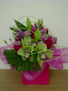 Luxury floral gift box