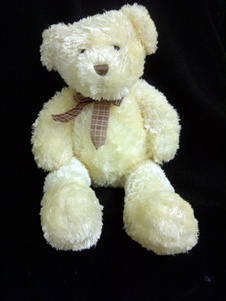 Cream teddy bear